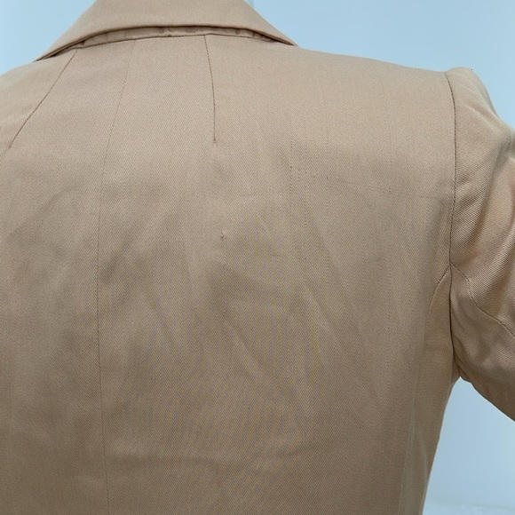 Sincerely Jules Women Riley Blazer Tan Size L NWT - Picture 9 of 14